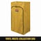 Rubbermaid Commercial Zippered Vinyl Cleaning Cart Bag, 24 gal, 17.25" x 30.5", Yellow 1966719 - alternate 6